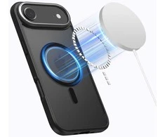 „Tech-Protect MagEdge MagSafe“ dėklas, skirtas „iPhone 17 Air“ – matinis juodas