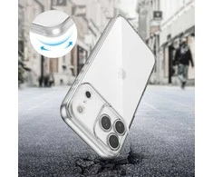 „Tech-Protect FlexAir“ dėklas, skirtas „iPhone 17 Pro“ – skaidrus