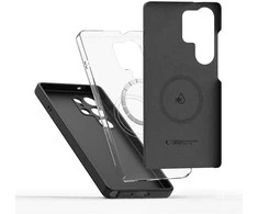Dėklas Tech-Protect Silicone MagSafe Samsung Galaxy S26 Ultra juodos spalvos