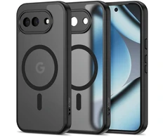 „Tech-Protect Magmat MagSafe“ dėklas, skirtas „Google Pixel 10A“ – pusiau permatomas