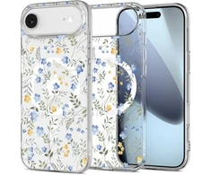 Tech-Protect FlexAir MagSafe dėklas, skirtas iPhone 17 Air – Daisies with Leaves