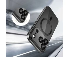 „Tech-Protect MagFlex MagSafe“ dėklas, skirtas „iPhone 17 Pro Max“ – skaidrus, juodas