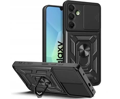 Tech-Protect CamShield Pro dėklas skirtas Samsung Galaxy A17 4G / 5G – juodos spalvos