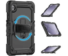 Tech-Protect Solid360 dėklas Galaxy Tab A9+ – juodas