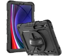 Tech-Protect Solid360 dėklas Galaxy Tab S9 FE 10,9" – juodas