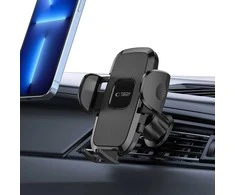 Tech-Protect V3 automobilinio telefono laikiklis oro ventiliacijai - juodas