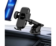 Tech-Protect V3 automobilinio telefono laikiklis priekiniam stiklui / kabinai - juodas