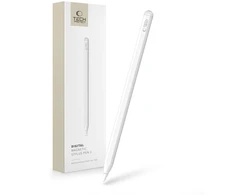 Tech-Protect Digital Magnetic Stylus Pen 2 Magnetic, skirtas iPad planšetiniam kompiuteriui – baltas