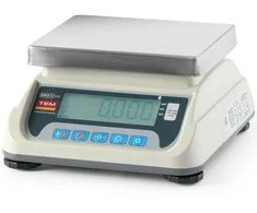 TEM Komercinės virtuvinės svarstyklės su patikra M LCD RS232 ECO+ 6kg / 2 g