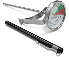 Virtuvinės svarstyklės Termometr do mleka su klipsem od -10C do +110C Hendi 271247