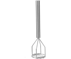 Profesionalus nerūdijančio plieno bulvių tyrės trintuvas, skersmuo. 118 mm ilgis 456 mm - Hendi 693261