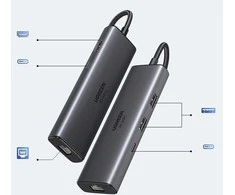 Šakotuvas Stacja/replikator Ugreen CM512 USB-C (45000-0)