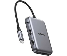 Jungčių stotelė 7in1 USB-C į USB-A, HDMI, Micro SD/SD Magsafe suderinamas laikiklis CM896 UGREEN