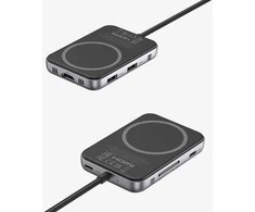Jungčių stotelė 7in1 USB-C į USB-A, HDMI, Micro SD/SD Magsafe suderinamas laikiklis CM896 UGREEN