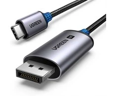 Ugreen kabelis Ekranas Port USB-C (8K 1m) juodos spalvos