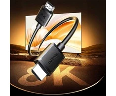 Kabelis HDMI-HDMI kištukai 10m (HDMI 2.1 8K@60Hz 48Gbps) juodas HD175 UGREEN