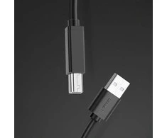 Kabelis USB A kištukas - B kištukas spausdintuvui 10m su stiprintuvu US122 UGREEN