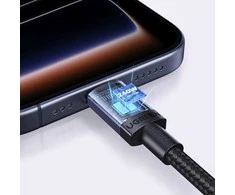 Ugreen USB-C į USB-C PD kabelis 240W 3m - Juodas