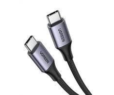 Laidas USB-C į USB-C UGREEN 15311, 1m (pilkas)