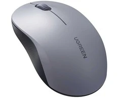 Ugreen Belaidė kompiuterinė pelė 2.4GHz / Bluetooth 5.4 (reguliuojamas DPI), pilka