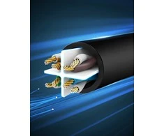 UGREEN Ethernet RJ45 suapvalintas tinklo kabelis Cat.6 UTP 2m - Juodas