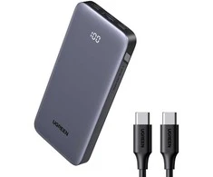Ugreen Nexode 10000 mAh 30W USB-A 2xUSB-C pilka
