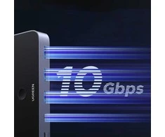 Ugreen switch USB-C USB-A 10Gb/s - pilka