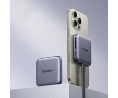 Ugreen Magnetic Memory Card Reader + 100W PD 3in1 Charger - Gray