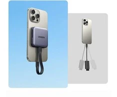 Ugreen Magnetic Memory Card Reader + 100W PD 3in1 Charger - Gray