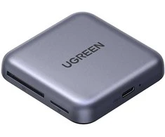 Ugreen Magnetic Memory Card Reader + 100W PD 3in1 Charger - Gray
