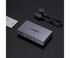 Šakotuvas Switch Ugreen przełącznik ethernet 6-Portowy 1Gb/s su PoE - pilka