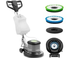Ulsonix Elektrinė šveitimo džiovykla grindų valymo mašina 17'' 5 l 175 aps./min