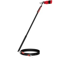 Ulsonix Teleskopinis šepetys su vandens jungtimi langų ir plokščių plovimui, plotis 35 cm, 185-900 cm