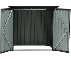 Uniprodo Metalinė sodo įrankių namelis 145 x 86 x 135 cm