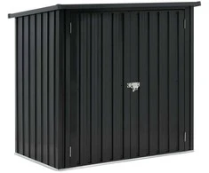 Uniprodo Metalinė sodo įrankių namelis 145 x 86 x 135 cm