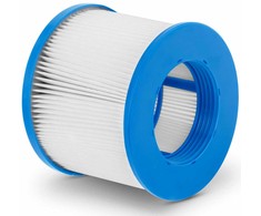Uniprodo Kasetė do filtra pompy do jacuzzi śr. 105 mm aukštis 87 mm - komplektas 6 vnt.