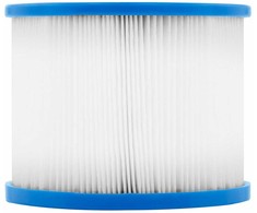 Uniprodo Kasetė do filtra pompy do jacuzzi śr. 105 mm aukštis 87 mm - komplektas 6 vnt.
