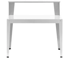 Uniprodo Sodo stalas augalams sodinti su lentyna, plieno, 112 x 61 x 109 cm