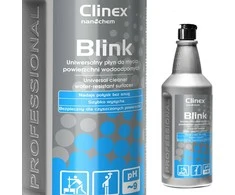 Universalus skystis paviršiams valyti be dryžių, blizgesio, citrinos kvapo CLINEX Blink 1L
