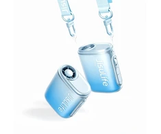 Ventiliatorius Jisulife Neck Fan 5 4500mAh Mini Fan with Lanyard - Mėlyna