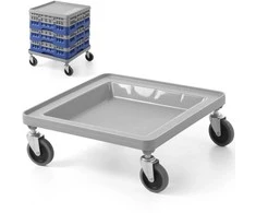 Amer Box Vežimėlis na kosze do zmywarki AmerBox Camrack 50x50cm - pilka