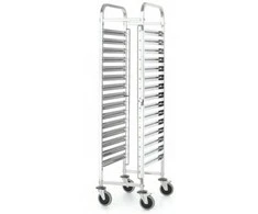 Transporto vežimėlis maitinimo konteineriams gabenti 15x GN1/1 Kitchen Line - Hendi 813270