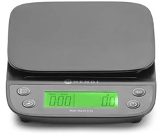 Virtuvinės svarstyklės elektroniczna su timerem 3 000 g / 0.1 g - Hendi 580011