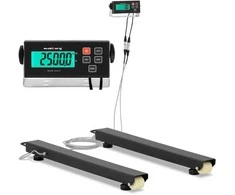 Virtuvinės svarstyklės Steinberg Systems Slydimo sijos padėklų skalė LCD 2500 / 0,5kg 1000 x 100 mm