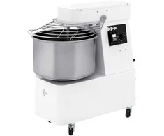 Virtuvinis kombainas Prismafood Spiralinis maišytuvas su fiksuotu dubeniu, 2 greičiai, 128 kg/val., 48 l, 400 V, 2200 W