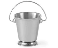 Mini kibiras su rankena užkandžiams iš nerūdijančio plieno, skersmuo. 87 mm – Hendi 426364
