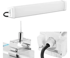 Wiesenfield LED lempos šviestuvas vandeniui atsparus hermetiškas dirbtuvių sandėliui IP65 2200 lm 60 cm 20 W