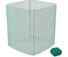 Wiesenfield Šieno tinklelis ryšuliuose arkliams šerti, akių dydis 45 x 45 mm 1,4 x 1,4 x 1,6 m