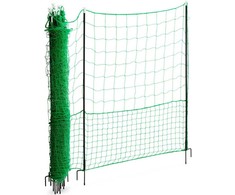 Wiesenfield Tinklinė aptvarų veisimo apsauginė tvora paukštėms vištoms 1,25 x 25 m