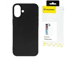 Wozinsky silikoninis flexible silicone Samsung Galaxy S25 Ultra – dėklas telefonui juodos spalvos